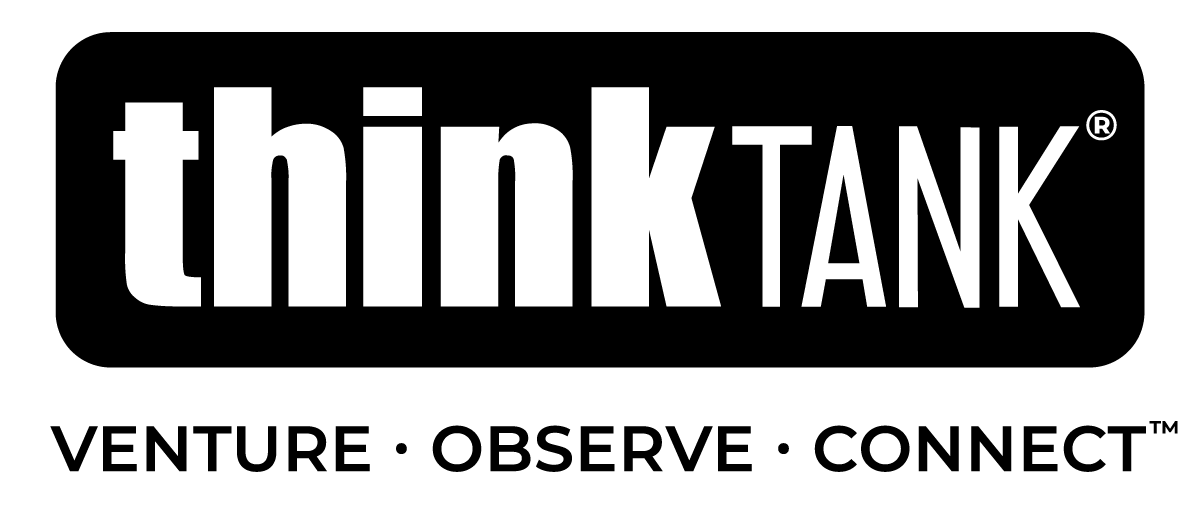ThinkTank Logo VOC BLACK stacked